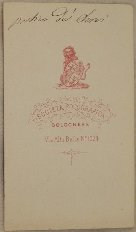 Società Fotografica Bolognesevia Alta Bella N. 1624