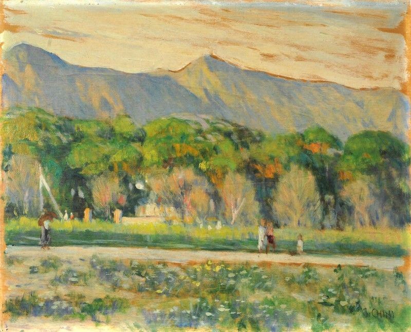 Galileo Chini - Ultime Luci in Versilia