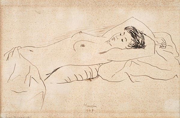 Gabriele Mucchi - Nudo di donna