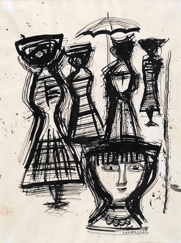 Massimo Campigli - Figure femminili