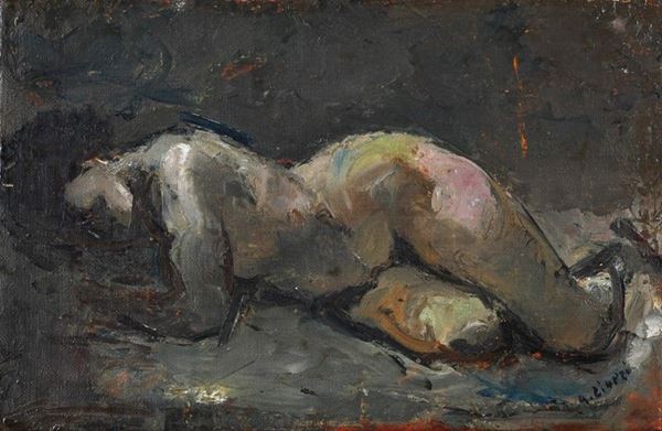 Alberto Ziveri - Nudo disteso