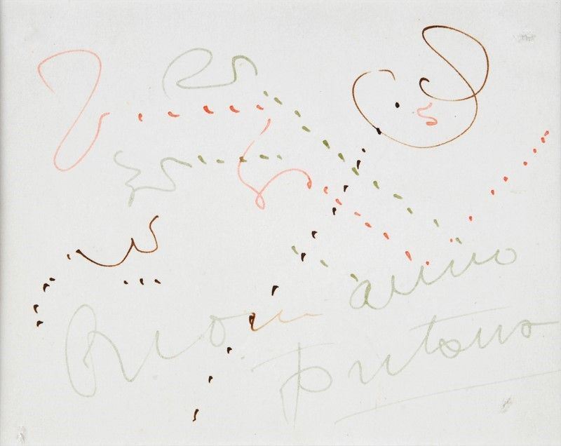 Lucio Fontana - Buon Anno