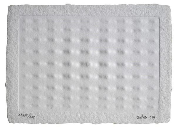 Enrico Castellani - Senza titolo