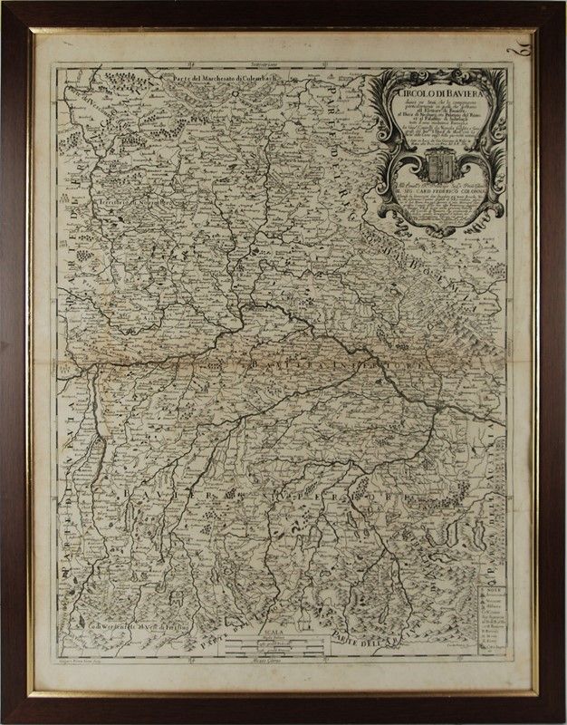 Lotto Composto da Sei Carte Geografiche
