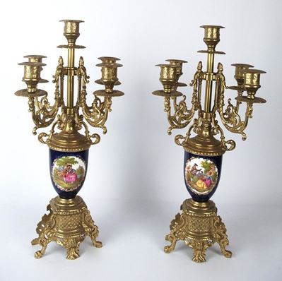 Coppia di Candelabri