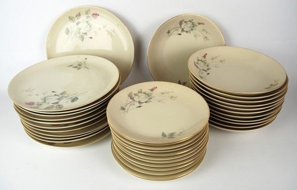 Servizio da tavola  - Auction FURNISHINGS AND OBJECTS - Galleria Pananti Casa d'Aste