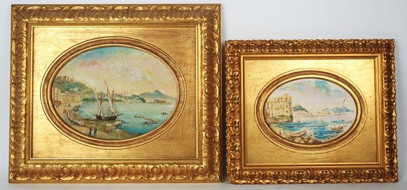 Anonimo, XIX - XX Sec. - Vedute di Napoli