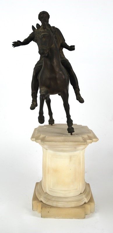 Anonimo, XIX - XX Sec. - Statua Equestre di Marco Aurelio