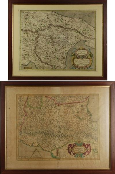 Coppia di Carte Geografiche