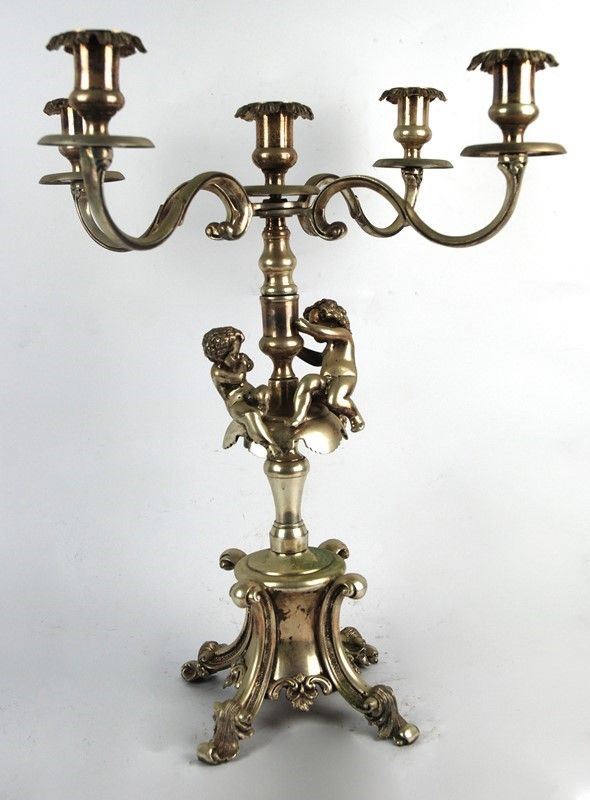 Candelabro a cinque luci