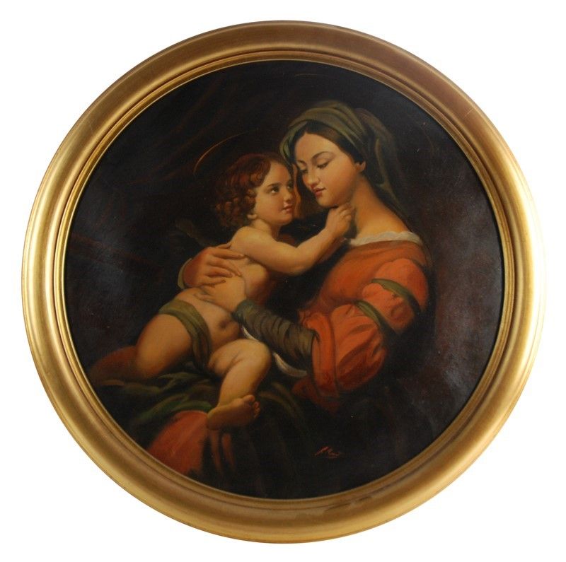 Anonimo, XX Sec. - Madonna e Bambino