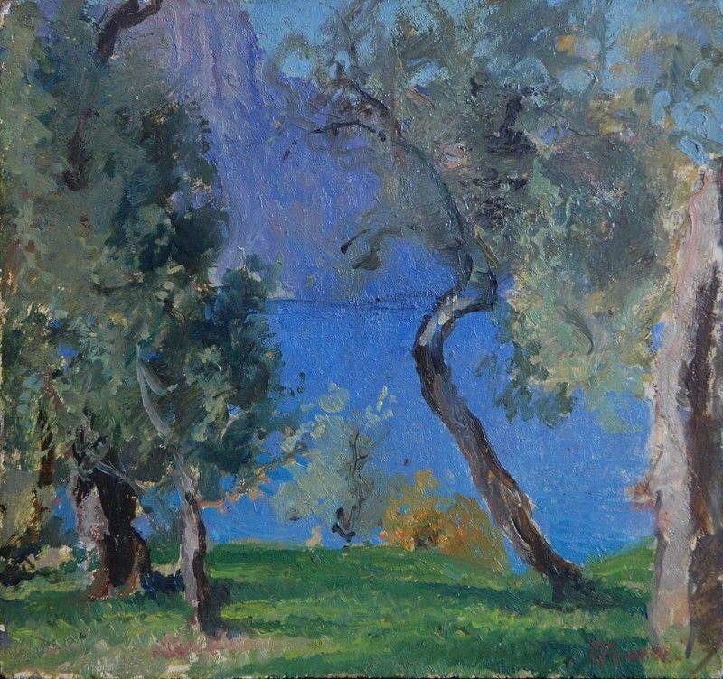 Anonimo, XIX - XX Sec. - Paesaggio