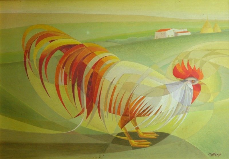 Gogliardo Ossani - Gallo in Guardia
