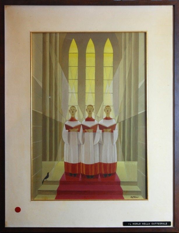 Gogliardo Ossani - Il Merlo nella Cattedrale