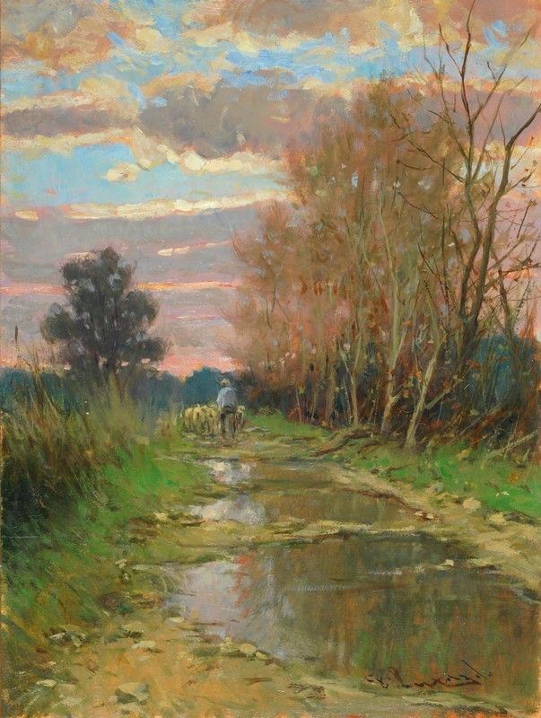 Giorgio Luxardo - Pioggia a Tombolo