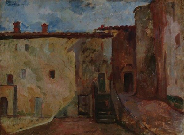 Eduardo Gordigiani : Case  - Auction AUTORI DEL XIX E XX SEC - II - Galleria Pananti Casa d'Aste