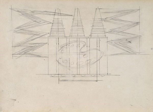Fortunato Depero - Accumulatore e tavolozza