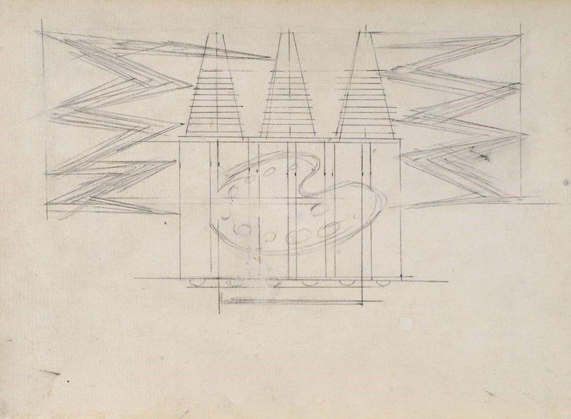 Fortunato Depero - Accumulatore e Tavolozza