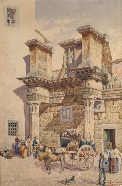 Figure al Foro di Nerva