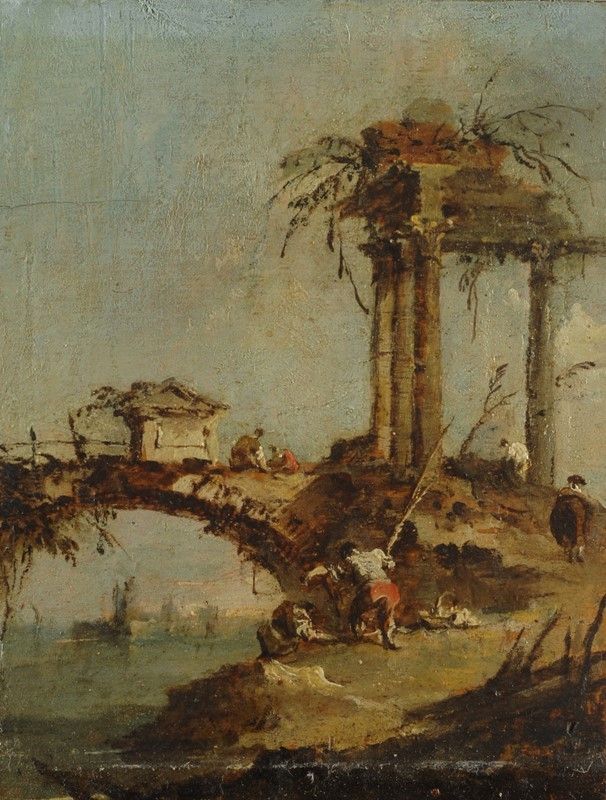 Francesco Guardi - Lotto Composto da Quattro Capricci