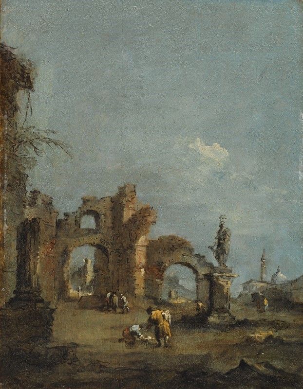 Francesco Guardi - Lotto Composto da Quattro Capricci