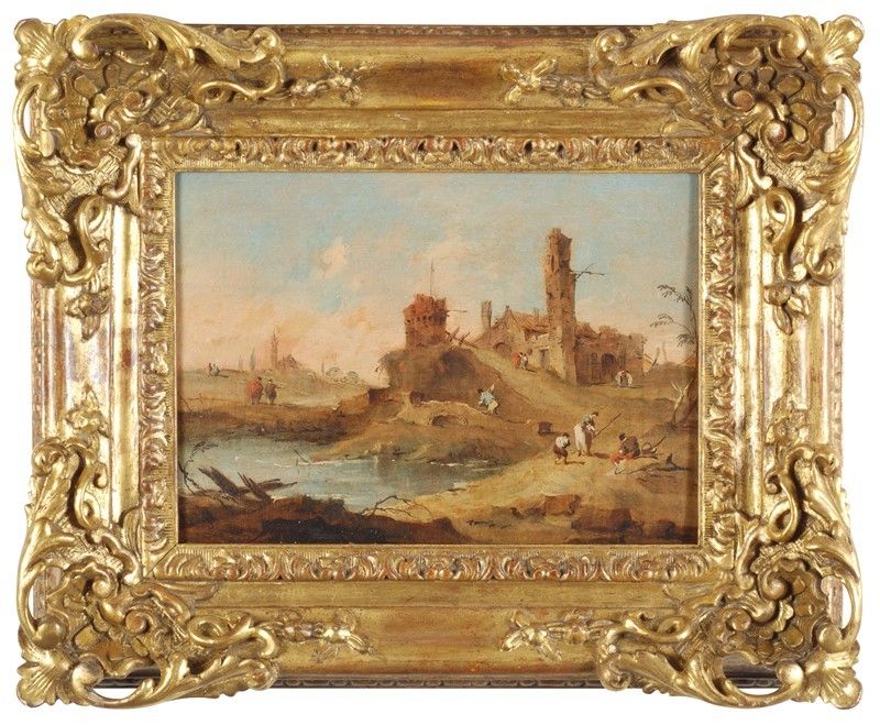 Francesco Guardi - Lotto Composto da Quattro Capricci
