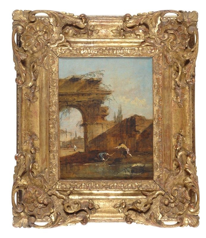Francesco Guardi - Lotto Composto da Quattro Capricci