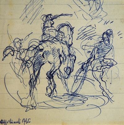 Studio di Cavallo e Figure