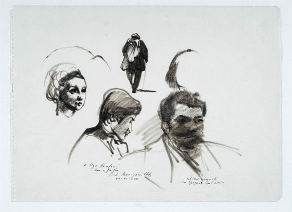 Pietro Annigoni - Studio di figure