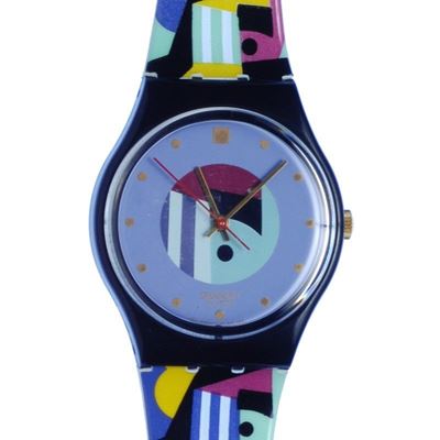Swatch Quartz Gold Inlay Gb 141