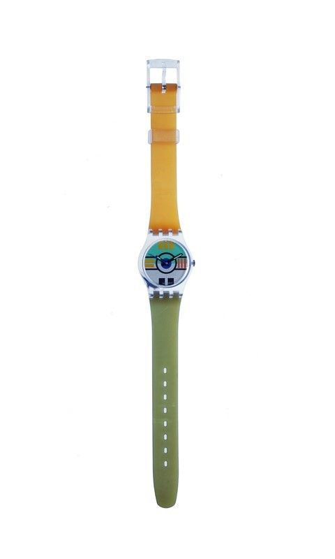 Swatch Quartz Blu Lui Gk 400