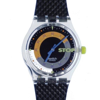 Swatch Quartz Stop Coffeebreak Ssk 100