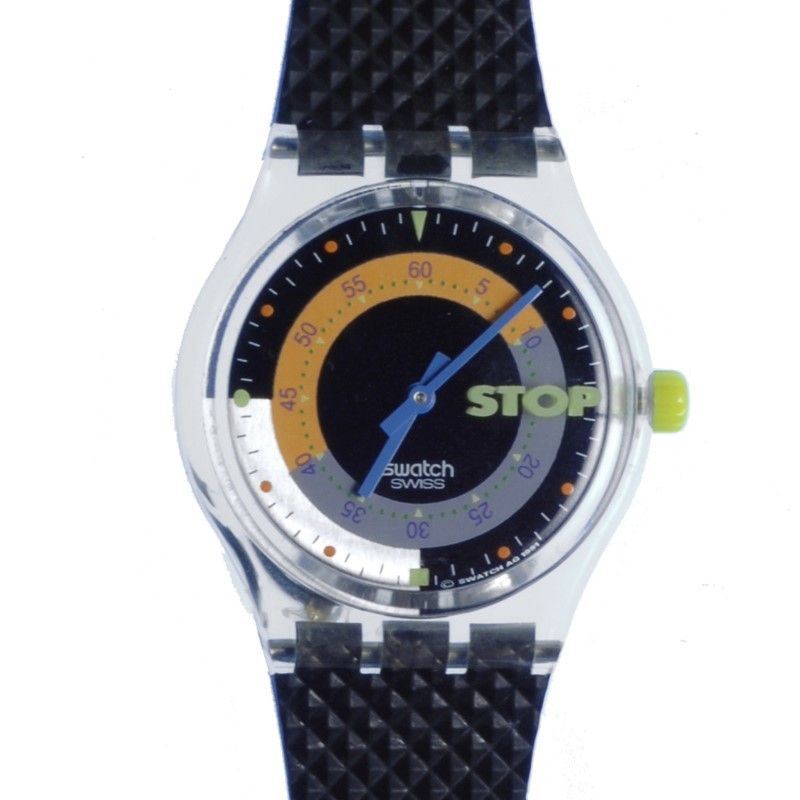 Swatch Quartz Stop Coffeebreak Ssk 100