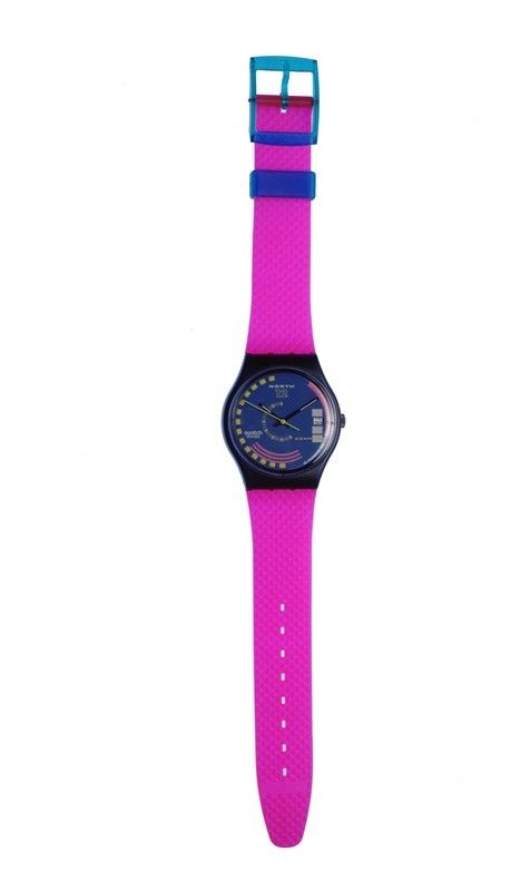 Swatch Quartz Traffic Jam Gb 412