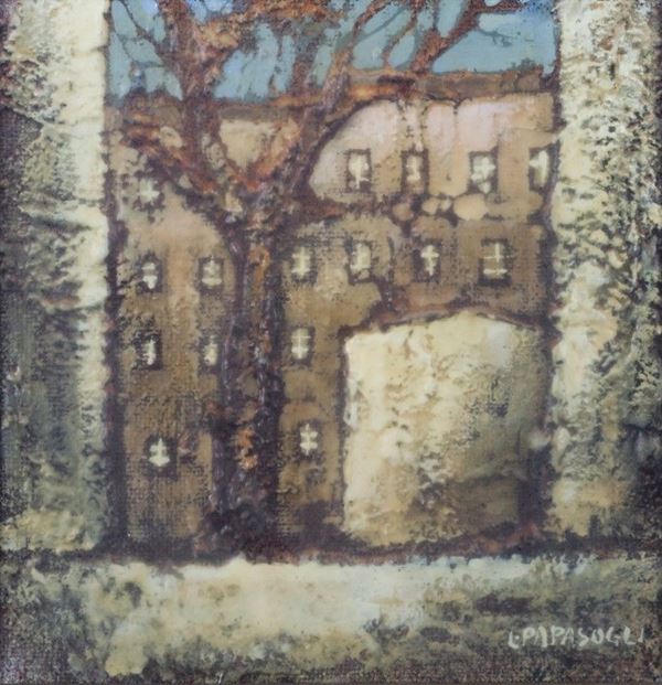Leonardo Papasogli - Casa con albero