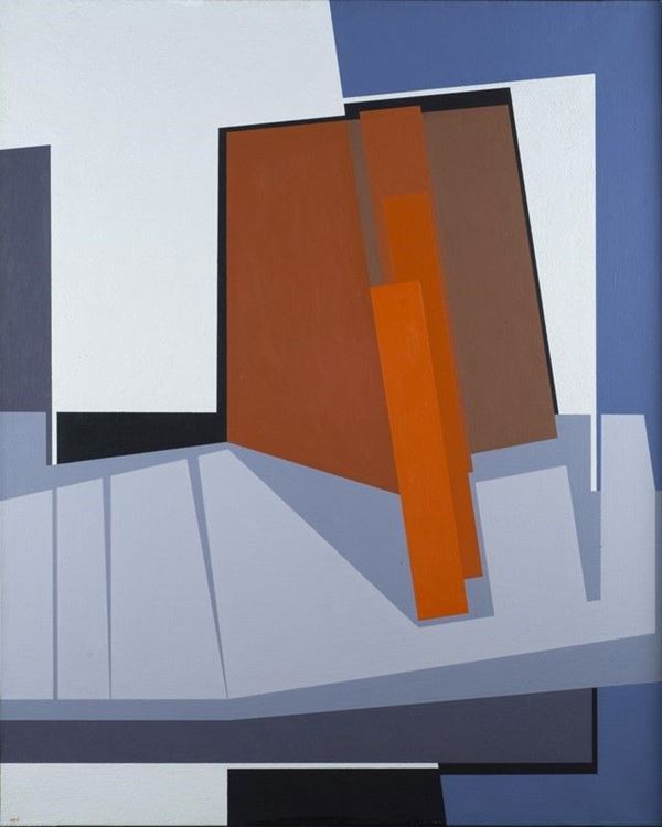 Gualtiero Nativi : Momento di solitudine  (1975)  - Olio su tela - Auction Arte moderna e contemporanea - III - Galleria Pananti Casa d'Aste