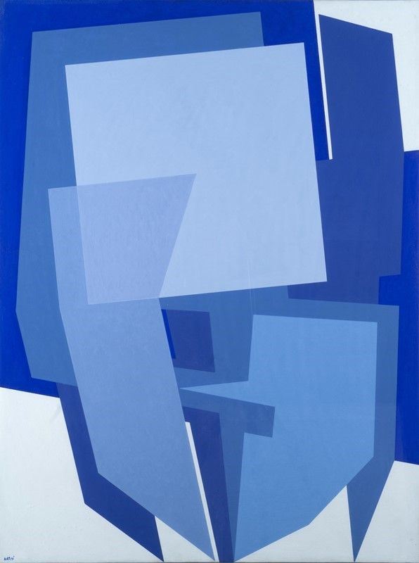 Gualtiero Nativi : Senza titolo  (1981)  - Olio su tela - Auction Arte moderna e contemporanea - III - Galleria Pananti Casa d'Aste