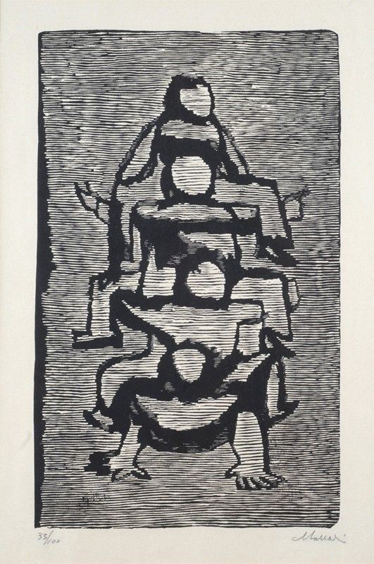 Mino Maccari - Figure