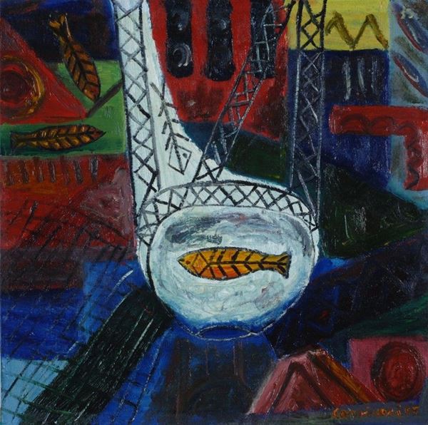 Bruno Cassinari - Pesce