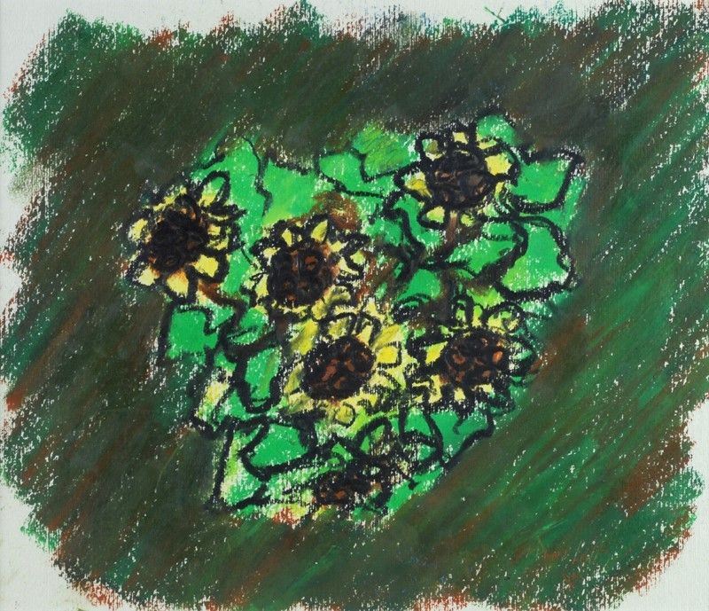Ennio Morlotti - Girasoli