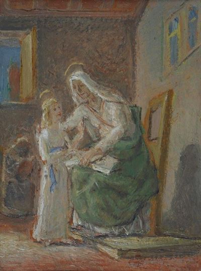 Sant'anna con Maria Bambina