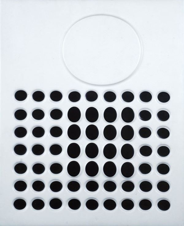 Victor Vasarely : Laika  (1964)  - Multiplo in ceramica - Asta Arte moderna e contemporanea - III - Galleria Pananti Casa d'Aste