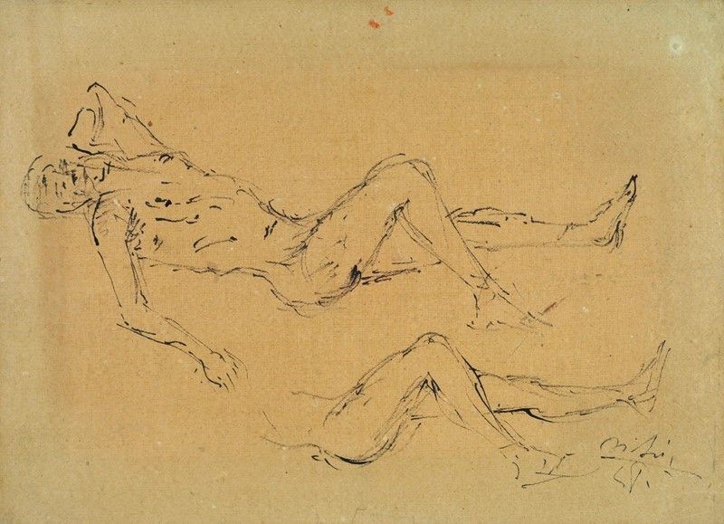 Filippo De Pisis - Studio di Nudo