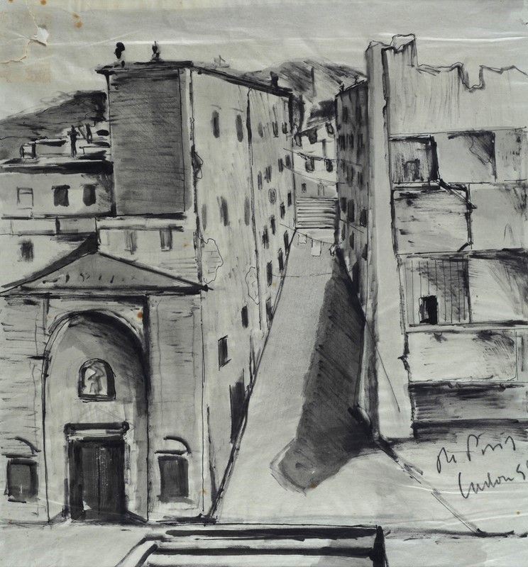 Filippo De Pisis - Paese del Cadore