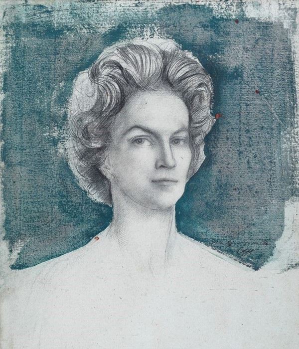 Pietro Annigoni - Ritratto di donna