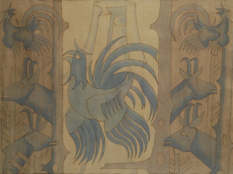 Fortunato Depero - Studio per la Caccia