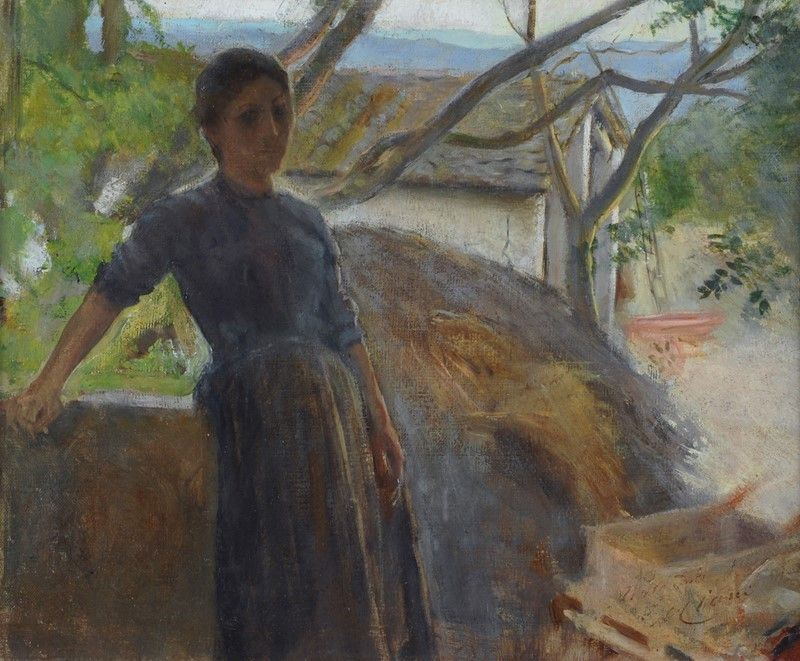Cesare Ciani - Contadina
