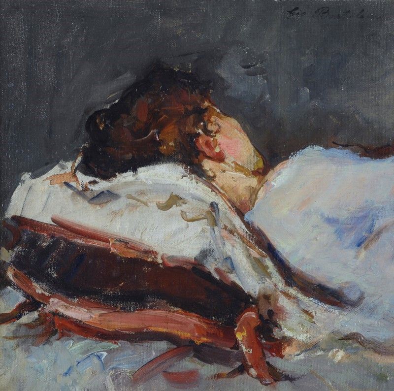 Giovanni Bartolena - Ragazza che Dorme