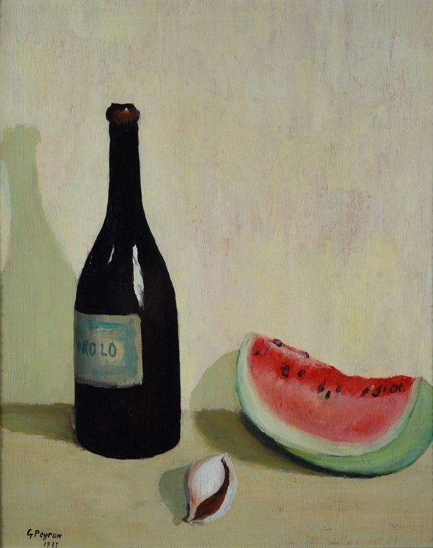 Guido Peyron - Bottiglia con Cocomero