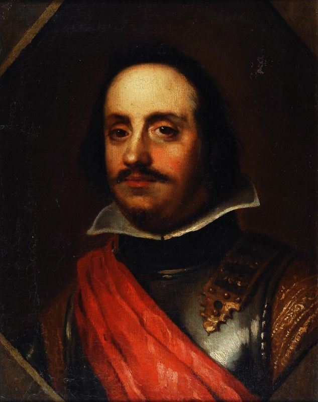Scuola Fiamminga, XVII Sec. - Ritratto di Cavaliere